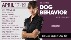 Register now for the 2026 Dog Behavior Conference!