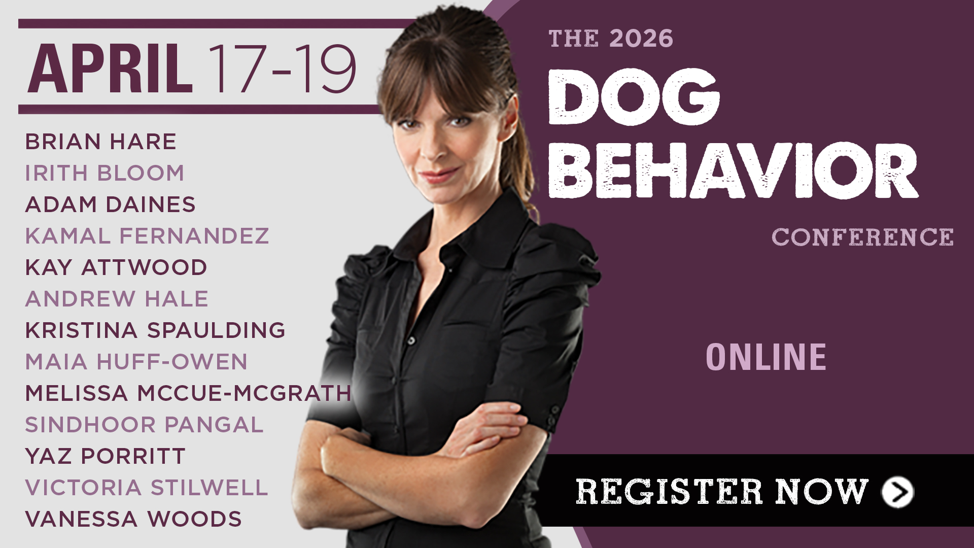 1920x1080_DBC2026_v3-regnow Register for the 2026 Dog Behavior Conference
