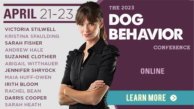 Register for the online Dog Behavior Conference